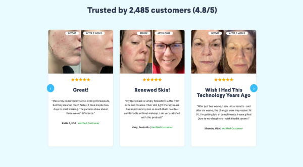 CRO  Product Page Hydrozen  Beauty Readydrop Site - Image 2
