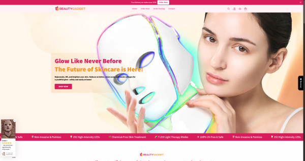 BeautyGadget – High-Converting Pre-built Shopify Theme for Beauty & Wellness Brands
