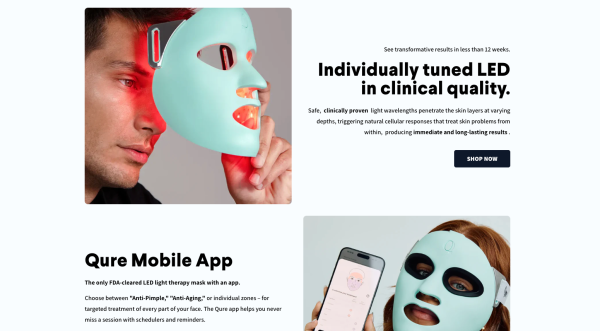 CRO  Product Page Hydrozen  Beauty Readydrop Site - Image 5