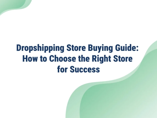 Dropshipping Store Buying Guide