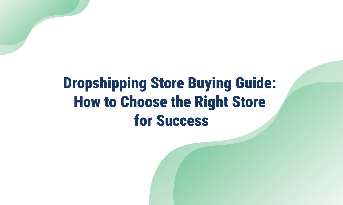 Dropshipping Store Buying Guide