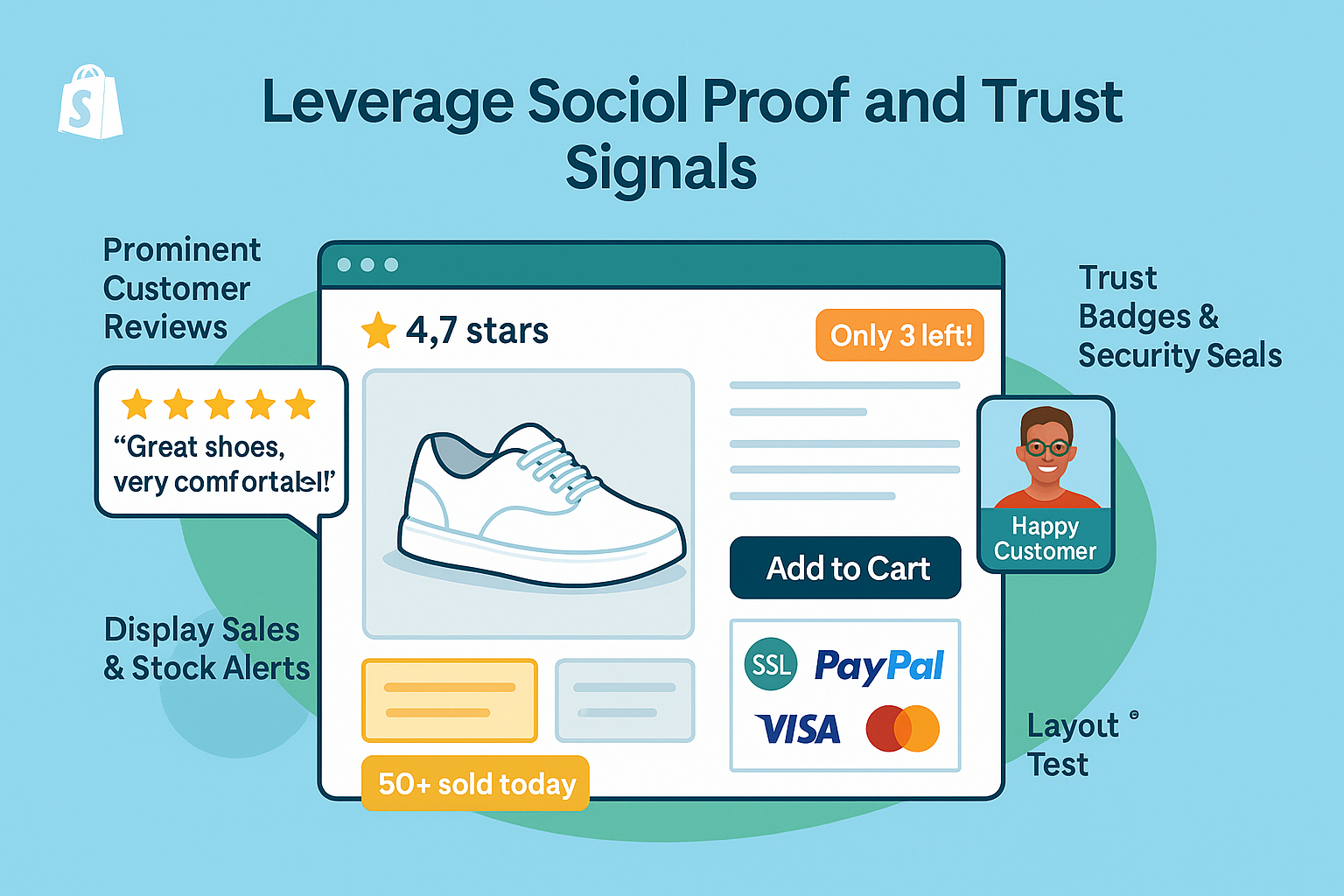 Leverage Social Proof and Trust Signals for Shopify Conversions
