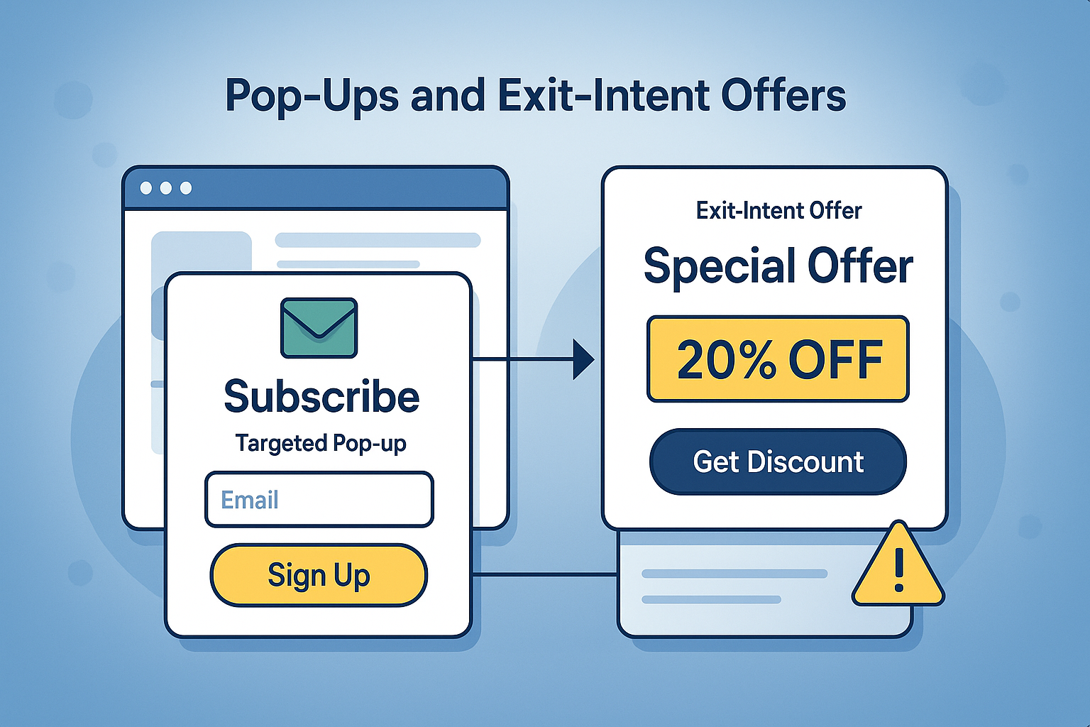 pop-ups can be powerful website conversion tools for shopify cro